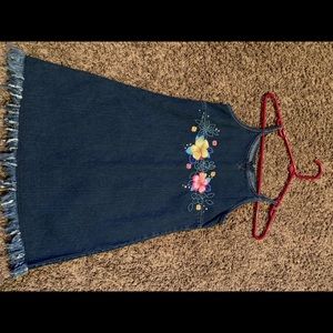 Blue jean dress